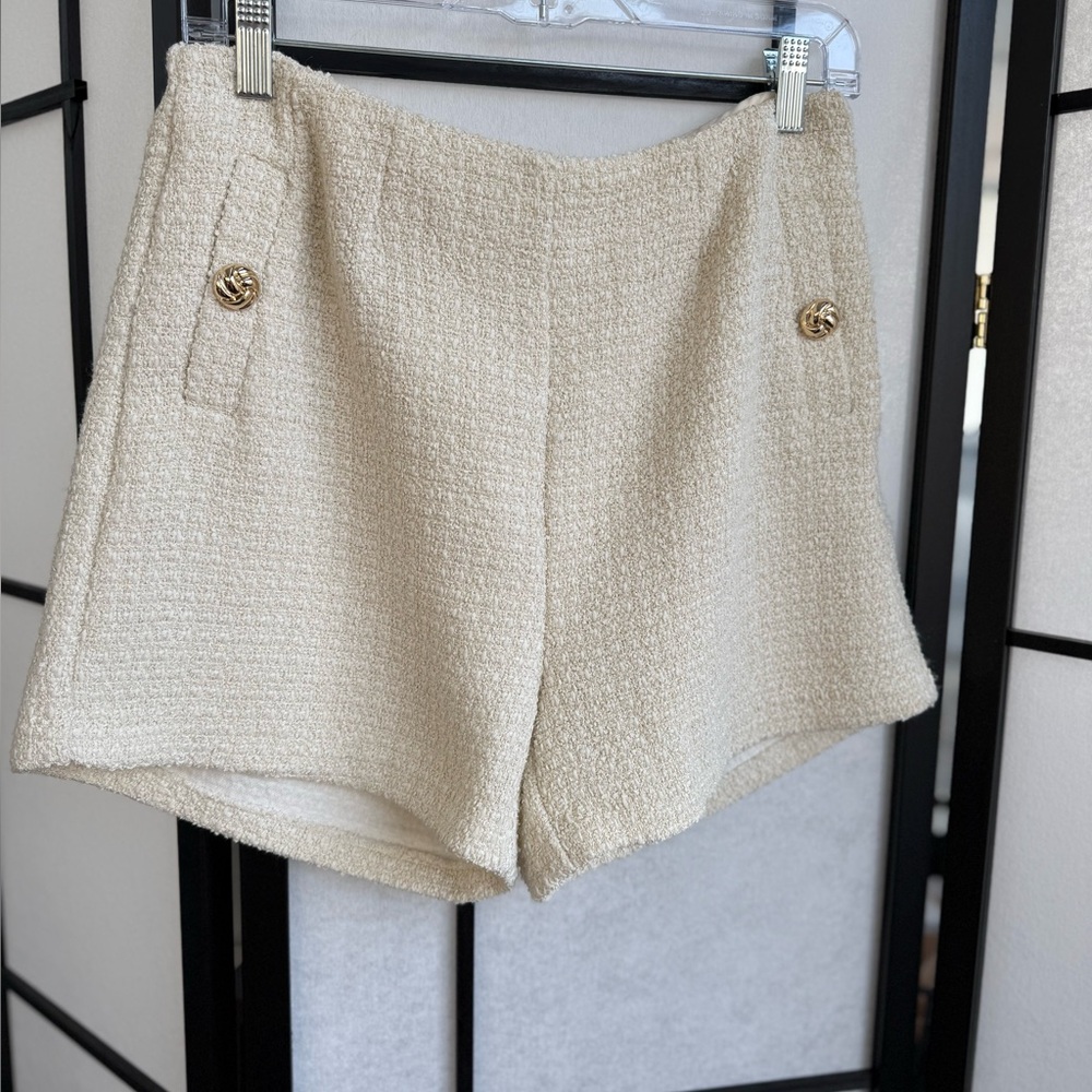 Tweed shorts